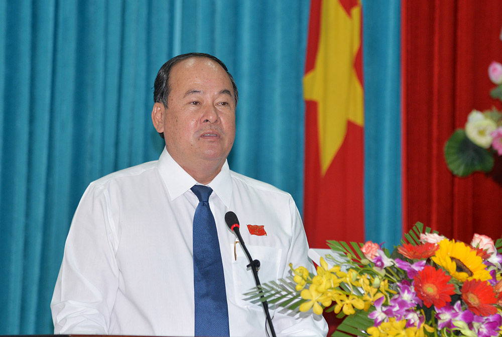 HĐND tỉnh khóa IX bầu ông Nguyễn Thanh Bình giữ chức Chủ tịch UBND tỉnh, nhiệm kỳ 2016-2021