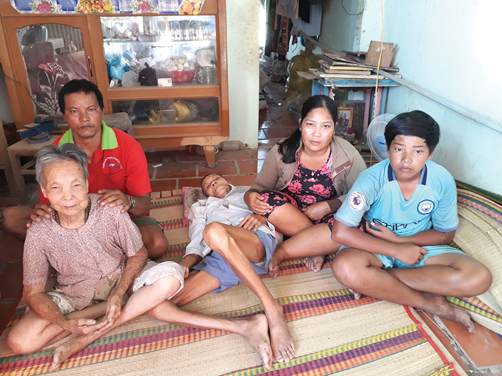 Cảnh nghèo khó của một gia đình