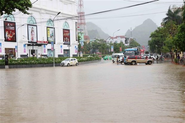 Khu vực Bắc Bộ mưa dông diện rộng, nguy cơ cao xảy ra lũ quét