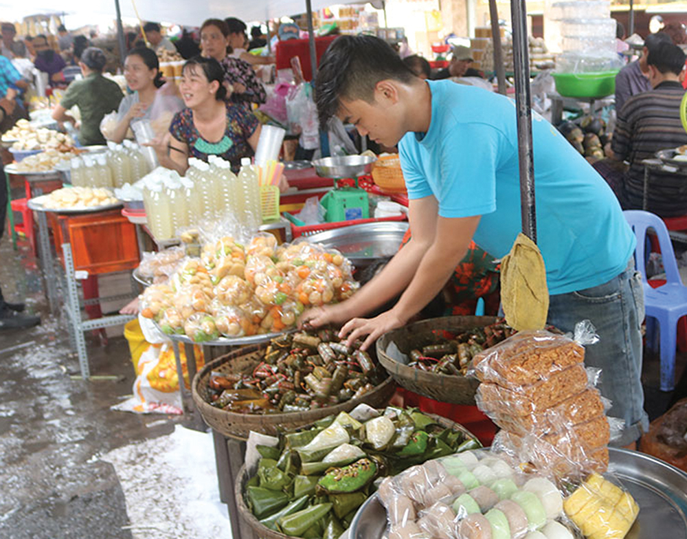 Chợ Châu Đốc mùa lễ hội Chợ Châu Đốc mùa lễ hội