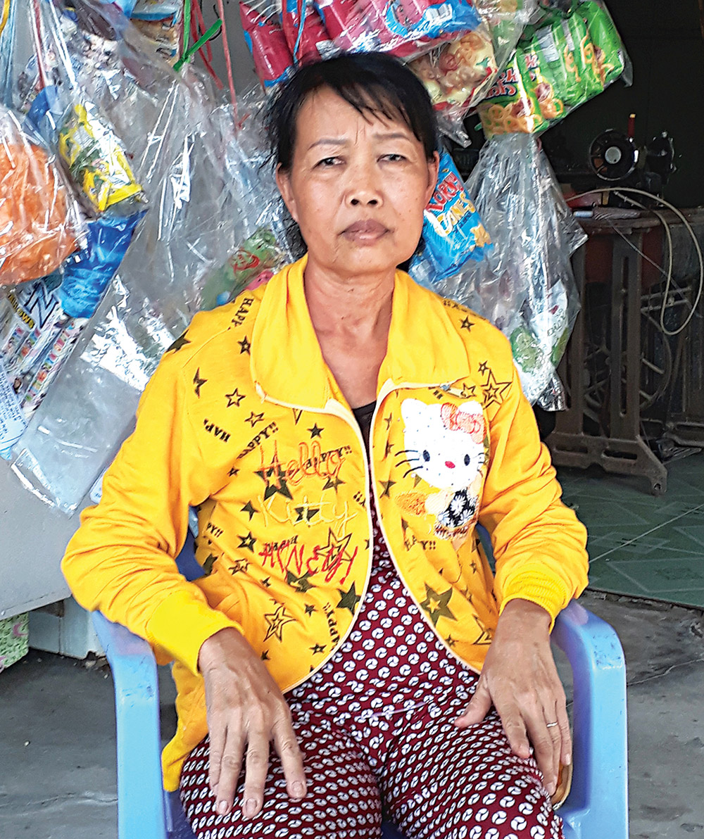 Người phụ nữ mắc nhiều bệnh cần được giúp đỡ Cô Trắng