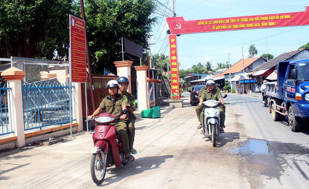 Đảm bảo an ninh trật tự ở các xã nông thôn mới