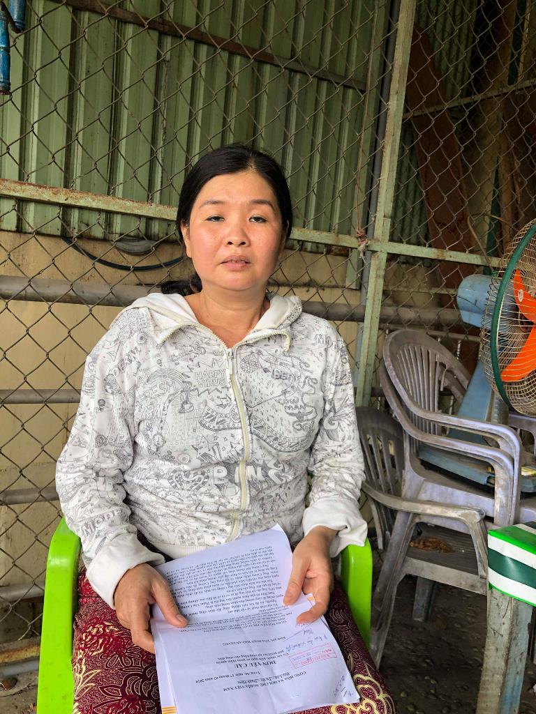Trả lời phản ánh của bà Nguyễn Thị Ngọc Phụng