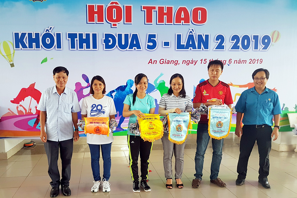 Hội thao Khối thi đua 5 chào mừng ngày thành lập Công đoàn