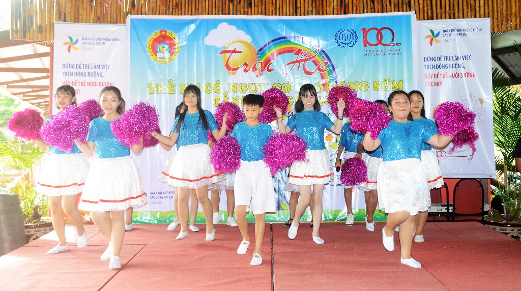 Tổ chức trại hè dành cho trẻ em có nguy cơ lao động sớm năm 2019