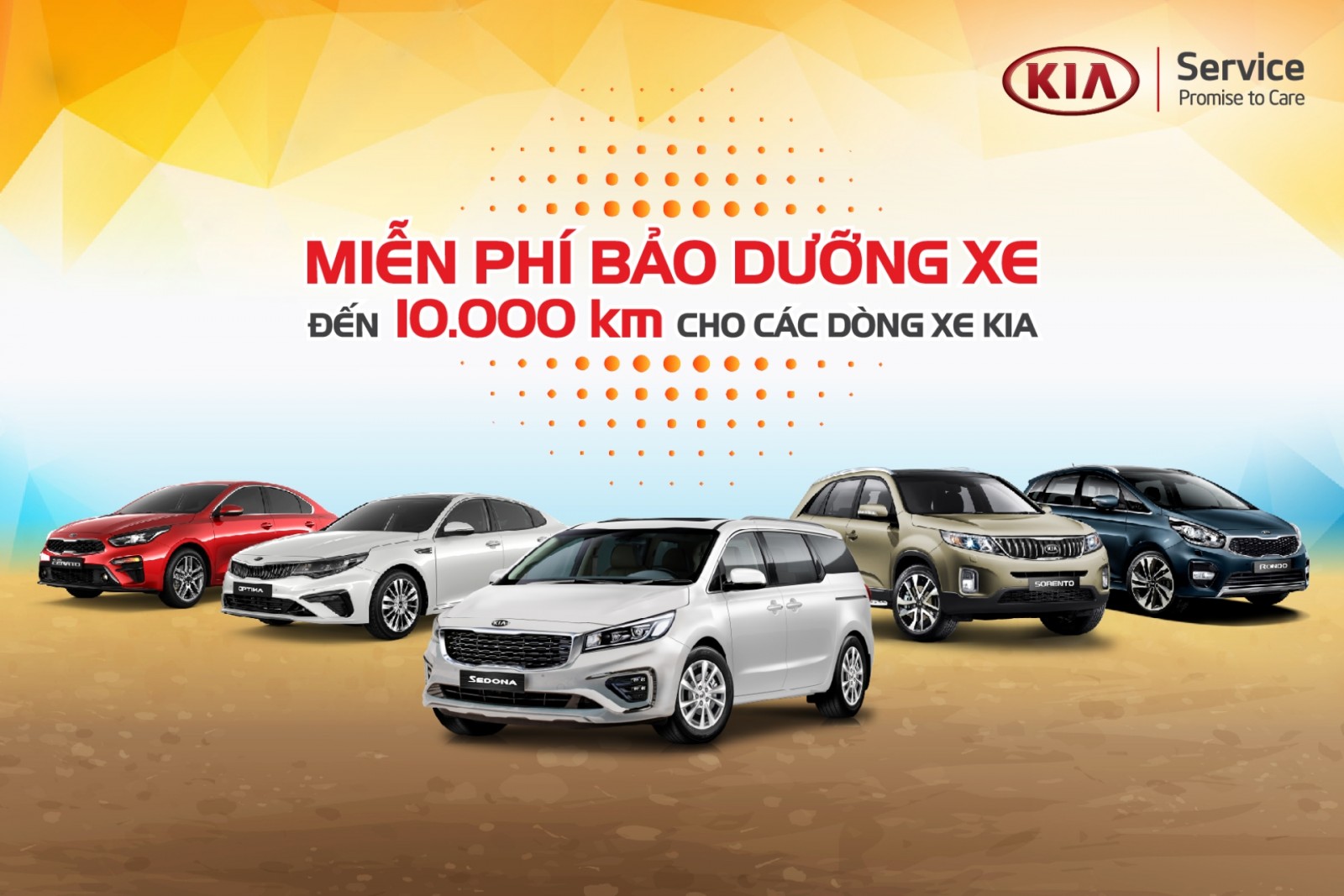 Sôi động mùa hè với ưu đãi dịch vụ và quà tặng hấp dẫn từ Kia Việt Nam