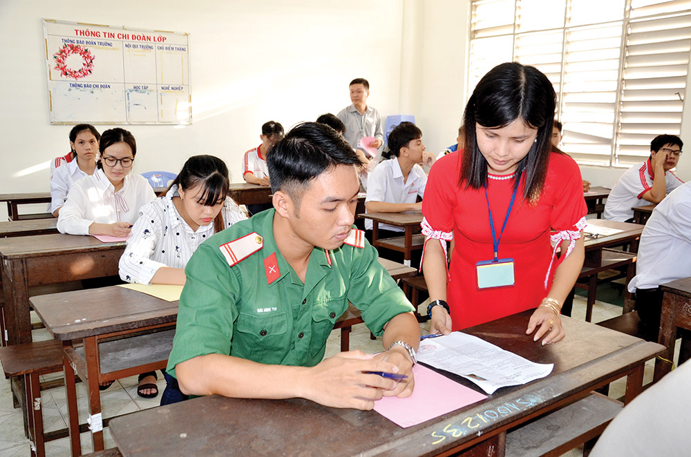 Ngày thi suôn sẻ
