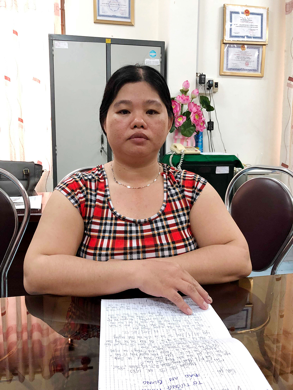 Đề nghị được nhận tiền bồi thường thiệt hại sau vụ án hình sự