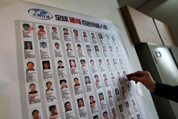 Trung Quốc truy bắt gần 6.000 phần tử tham nhũng chạy ra nước ngoài