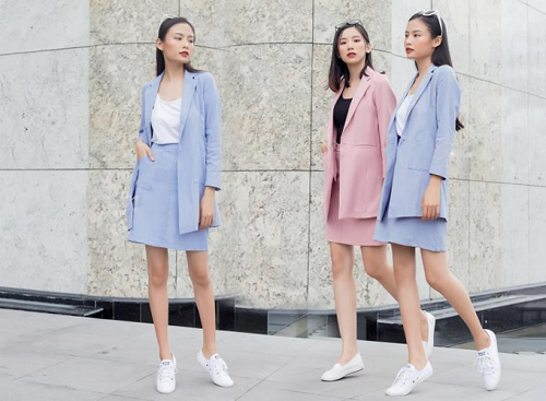 Thời trang hợp mốt cho người thấp bé
