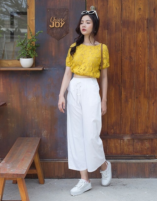 Thời trang hợp mốt cho người thấp bé
