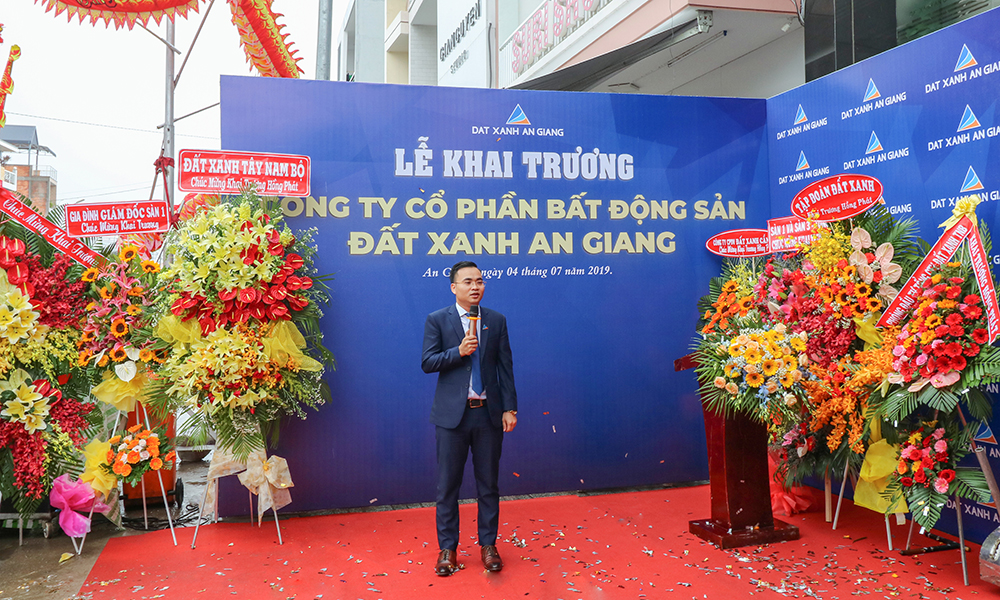 Đất Xanh Tây Nam Bộ khai trương công ty thành viên tại An Giang Đất Xanh Tây Nam Bộ khai trương công ty thành viên tại An Giang