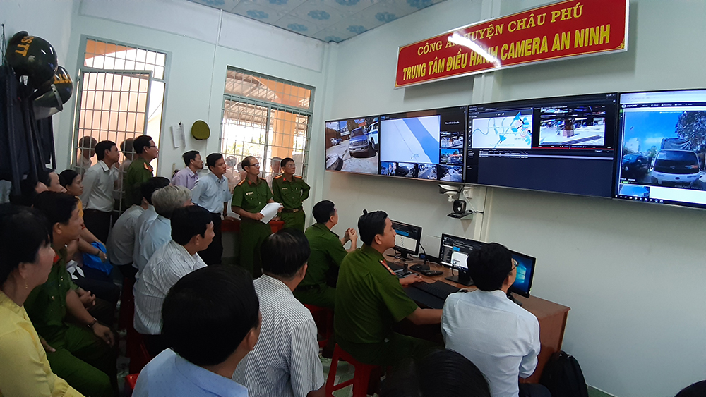 Hiệu quả từ mô hình Camera an ninh trật tự ở xã Trung Minh