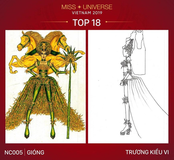 Miss Universe: 18 trang phục dân tộc cho Hoàng Thùy được chọn