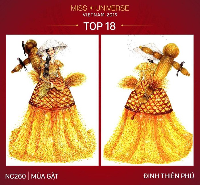 Miss Universe: 18 trang phục dân tộc cho Hoàng Thùy được chọn