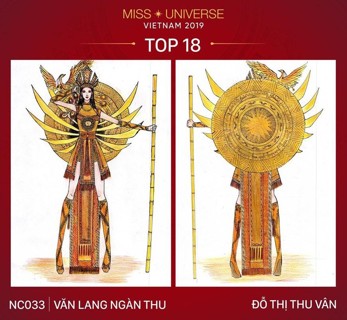 Miss Universe: 18 trang phục dân tộc cho Hoàng Thùy được chọn