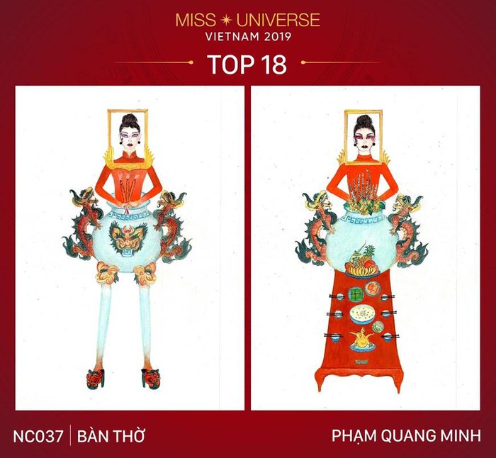 Miss Universe: 18 trang phục dân tộc cho Hoàng Thùy được chọn
