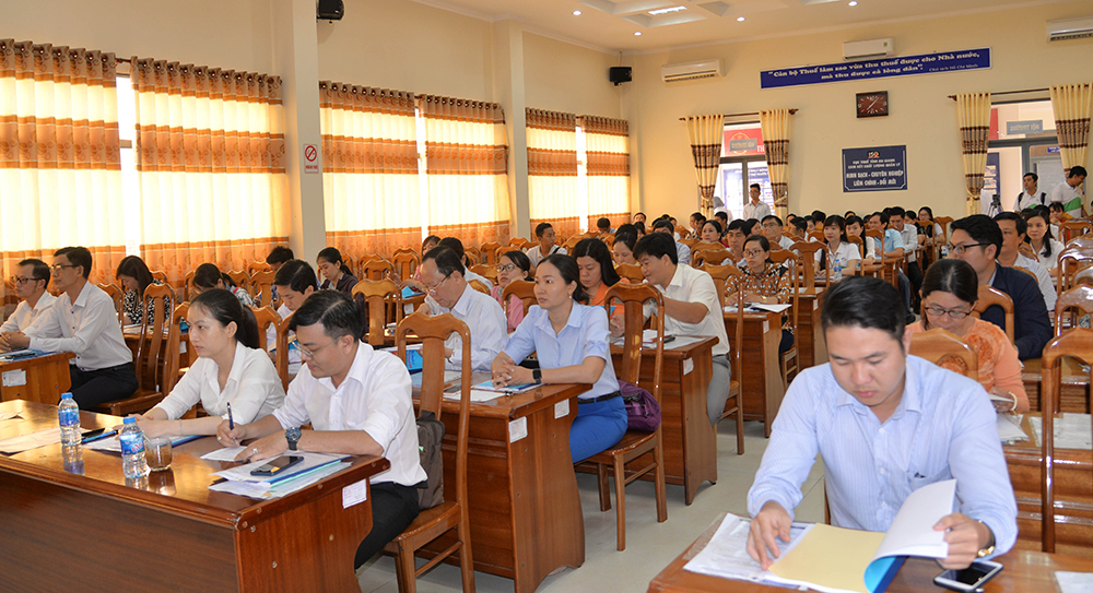 Ngành thuế tỉnh nỗ lực hoàn thành nhiệm vụ thu ngân sách năm 2019 Ngành thuế tỉnh nỗ lực hoàn thành nhiệm vụ thu ngân sách năm 2019