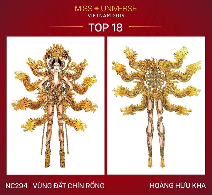 Miss Universe: 18 trang phục dân tộc cho Hoàng Thùy được chọn