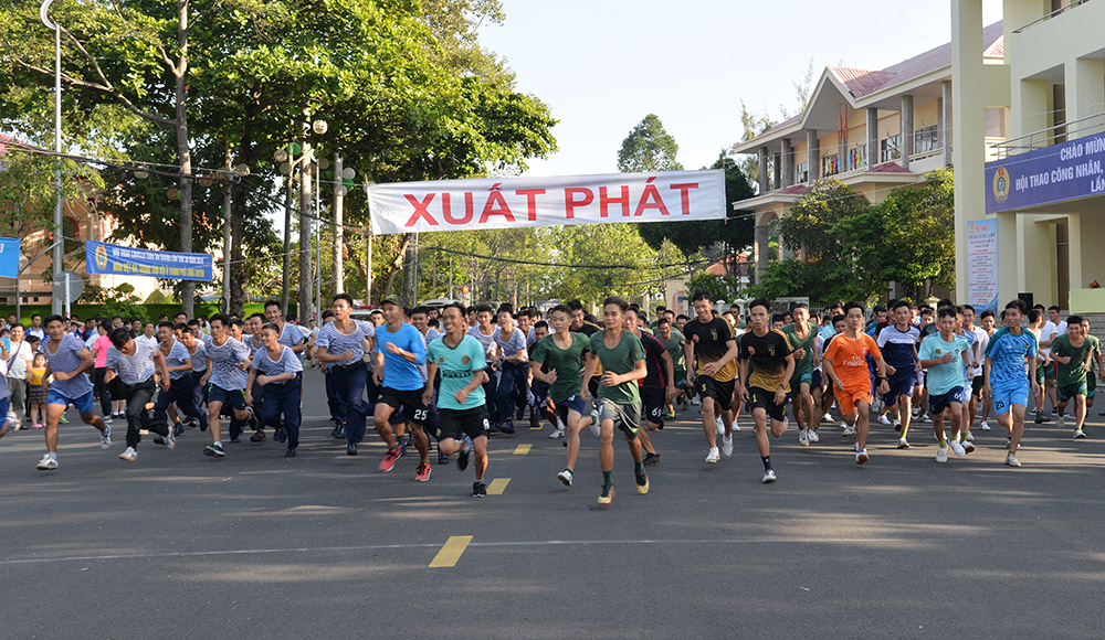 Khai mạc Hội thao Công nhân viên chức - lao động tỉnh An Giang lần thứ 30 năm 2019
