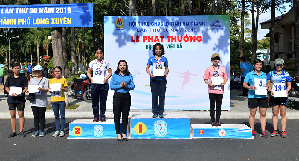Khai mạc Hội thao Công nhân viên chức - lao động tỉnh An Giang lần thứ 30 năm 2019