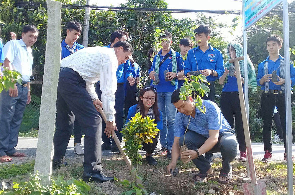 Châu Thành ra quân cao điểm Chiến dịch “Mùa hè tình nguyện” năm 2019