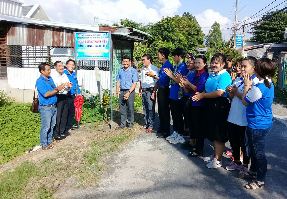 Châu Thành ra quân cao điểm Chiến dịch “Mùa hè tình nguyện” năm 2019