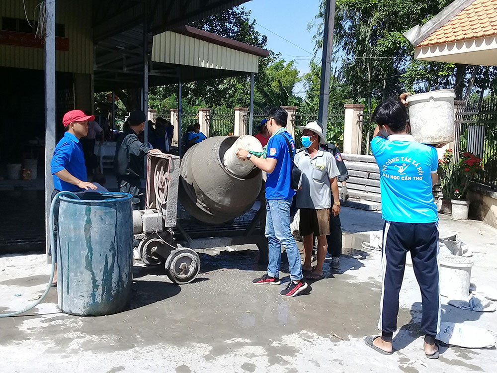Châu Thành ra quân cao điểm Chiến dịch “Mùa hè tình nguyện” năm 2019