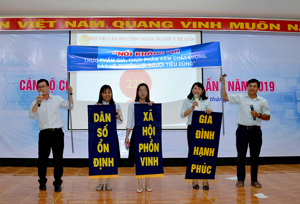 Hội thi cán bộ Công đoàn ngành Y tế giỏi lần thứ I năm 2019 Hội thi cán bộ Công đoàn ngành Y tế giỏi lần thứ I năm 2019