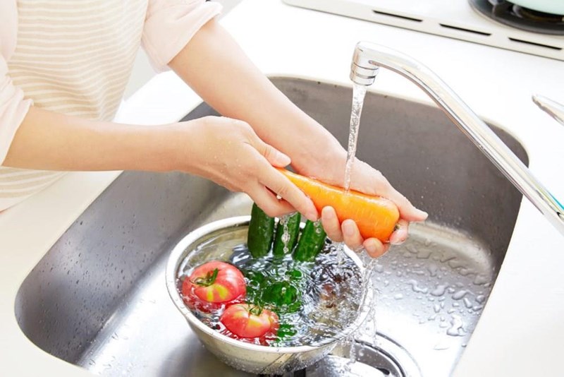 Bạn đã rửa rau củ quả đúng cách?