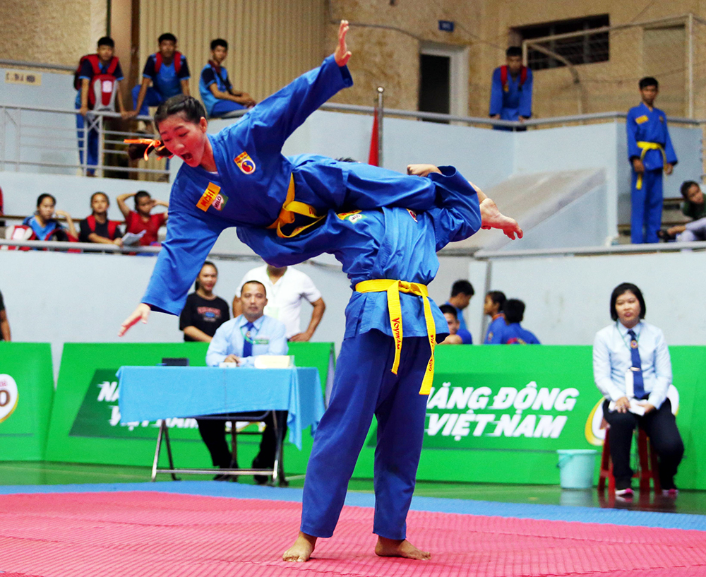 TP.HCM nhất toàn đoàn Giải Vovinam học sinh toàn quốc 2019