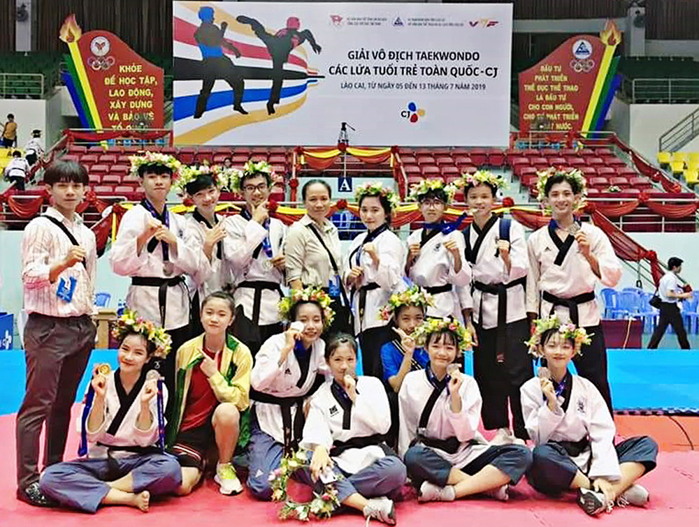 Taekwondo kỳ vọng vào sự tiến bộ của các nhân tố trẻ Các vận động viên taekwondo tỉnh đạt thành tích tốt tại giải