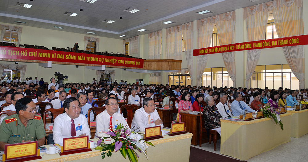Đổi mới mạnh mẽ nội dung và phương thức hoạt động của MTTQ Các đại biểu và khách mời tham dự đại hội