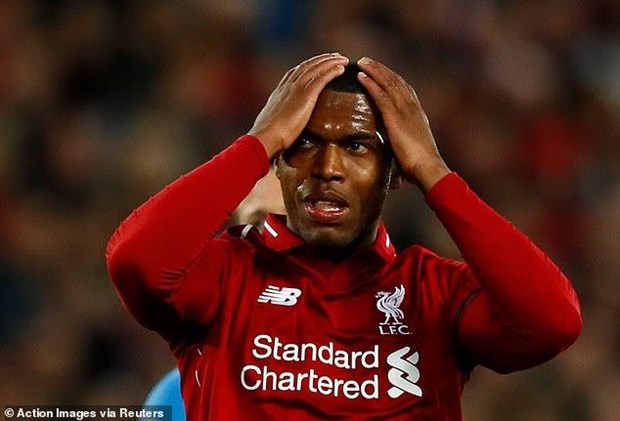 Daniel Sturridge bị phạt vì vi phạm quy định về cá cược
