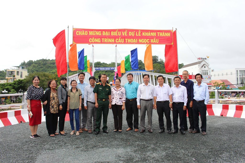Khánh thành cầu Thoại Ngọc Hầu