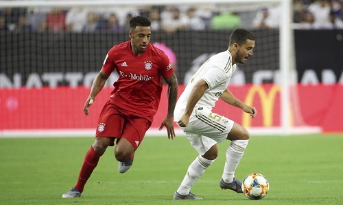 Real thua Bayern trong trận ra mắt của Hazard