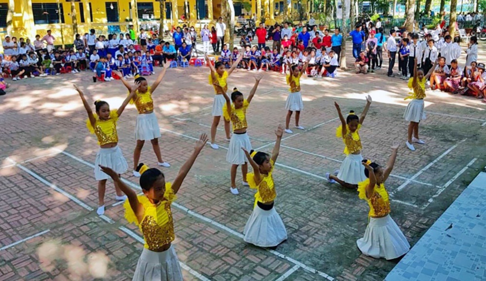 Sân chơi mới cho các em học sinh