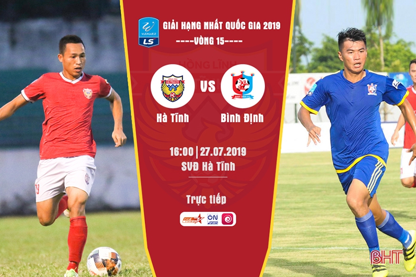 Vòng 15 Giải hạng Nhất: Hồng Lĩnh Hà Tĩnh trước cơ hội bứt tốc và tách tốp