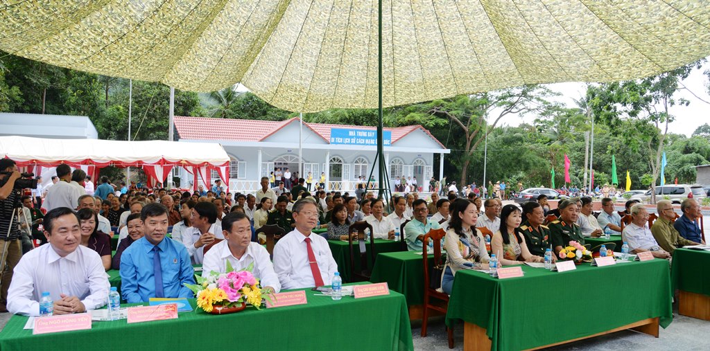 Khánh thành công trình cải tạo và nâng cấp Di tích lịch sử cách mạng Ô Tà Sóc