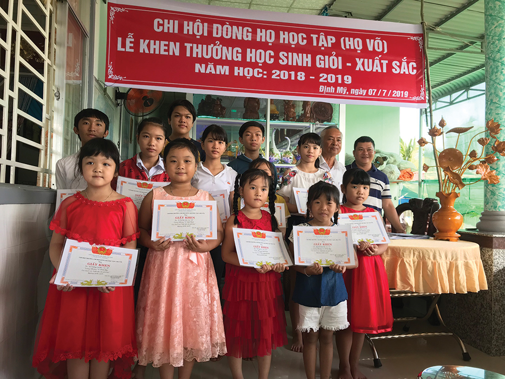 Gương sáng của một dòng họ học tập Gương sáng của một dòng họ học tập