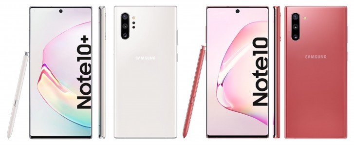 Lộ ảnh Galaxy Note 10, Note 10+ ngay trước ngày ra mắt