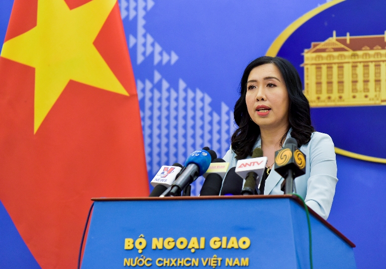 Phản đối Trung Quốc tiến hành huấn luyện quân sự ở khu vực quần đảo Hoàng Sa