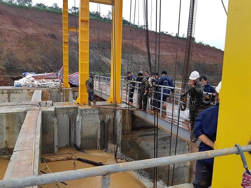 Sau Đắk Kar, thủy điện Đắk Sin 1 gặp sự cố, đang bị cô lập