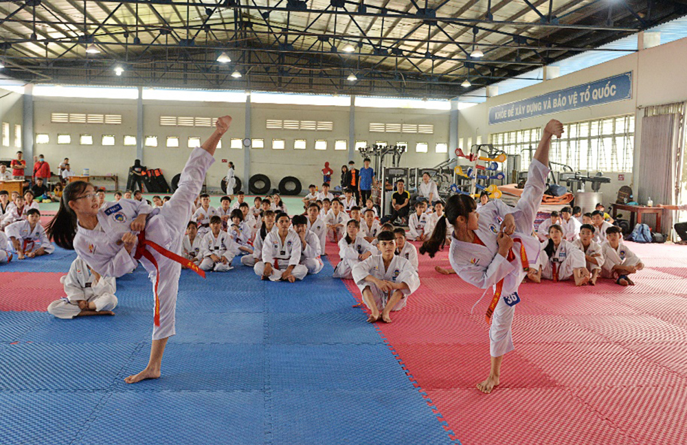 Taekwondo với những bước phát triển vững chắc Taekwondo với những bước phát triển vững chắc