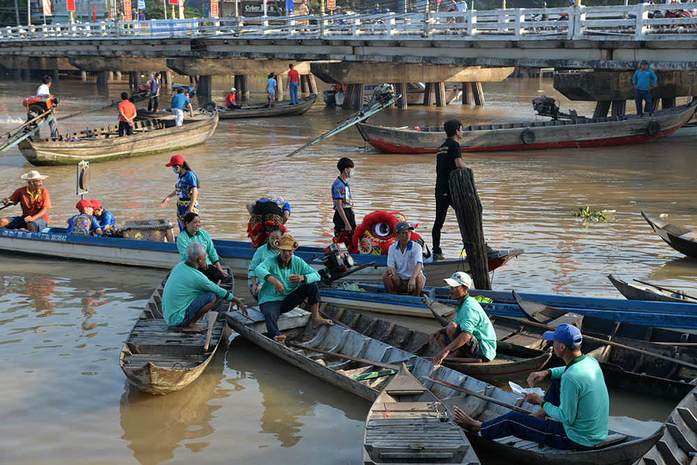 Sôi nổi, hấp dẫn Giải đua xuồng Báo An Giang lần thứ I-2019