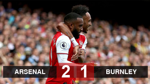 Arsenal 2-1 Burnley: Ceballos lập cú đúp kiến tạo, Arsenal tạm lên ngôi đầu bảng