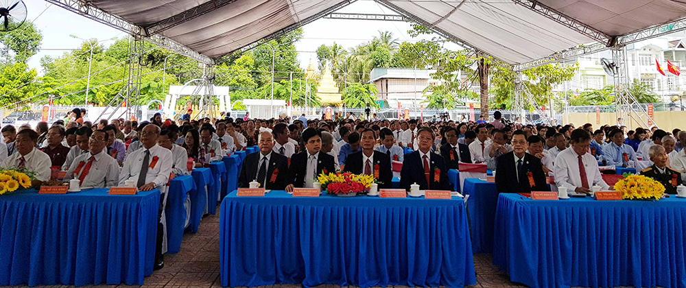 Phó Bí thư Thường trực Tỉnh ủy, Chủ tịch HĐND tỉnh Võ Anh Kiệt: Lãnh đạo tỉnh mong muốn Tri Tôn ngày càng giàu đẹp, văn minh Mong Tri Tôn ngày càng giàu đẹp, văn minh