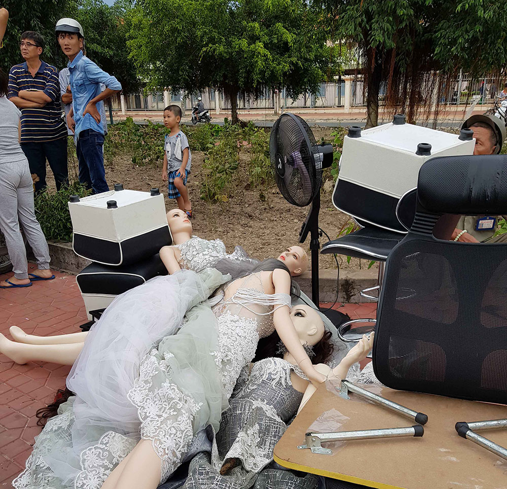 Cháy phim trường áo cưới, thiệt hại khoảng 2 tỷ đồng