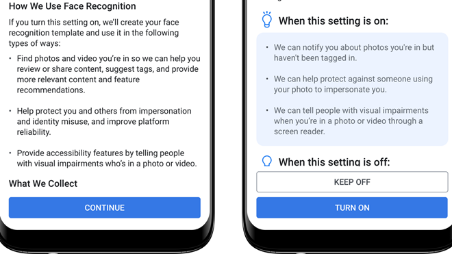 Facebook tắt tính năng nhận diện khuôn mặt để gắn thẻ trong ảnh