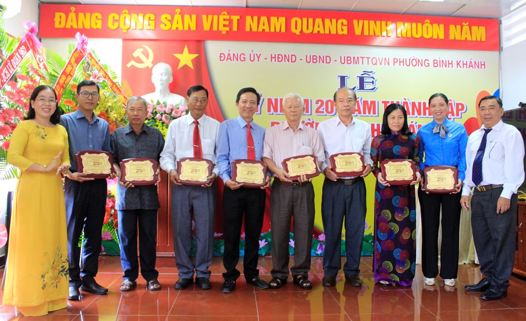 Kỷ niệm 20 năm thành lập phường Bình Khánh